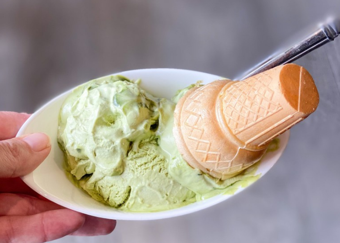 No Churn Matcha Ice Cream |FDF