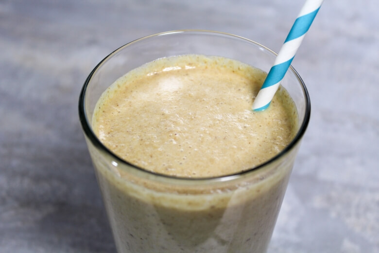 Apple Peanut Butter Smoothie Featured Image