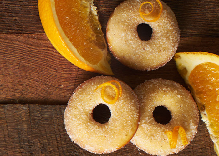 Autumn Orange Clove Donuts Featured Image