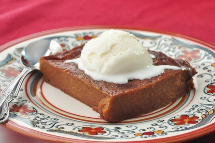 Baked Indian Pudding (Gluten-Free) Featured Image