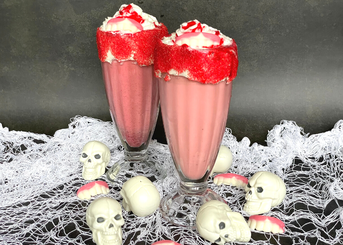 Bloody Vampire Milkshake Featured Image