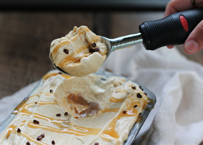 Coffee Dulce de Leche Ice Cream Featured Image