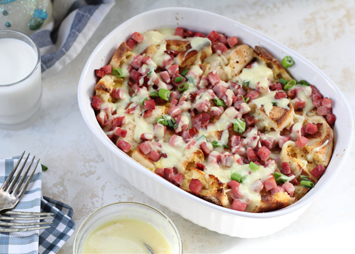 Eggs Benedict Casserole Featured Image