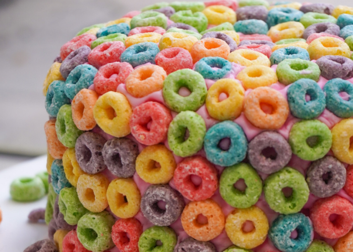 Froot Loops Cereal Milk Cake Featured Image