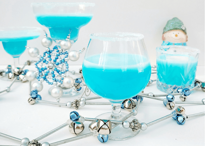 Frosty Snowflake Cocktail Featured Image