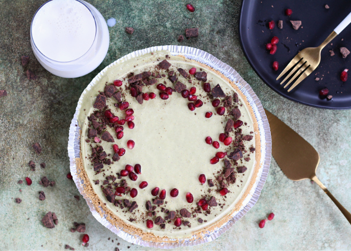 Frozen Yogurt Pistachio Tart  Featured Image