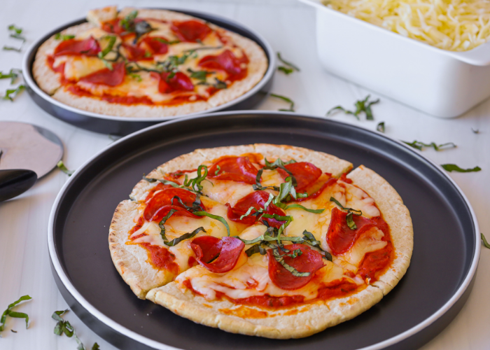 Low Cal High Protein Healthy Pizza Featured Image