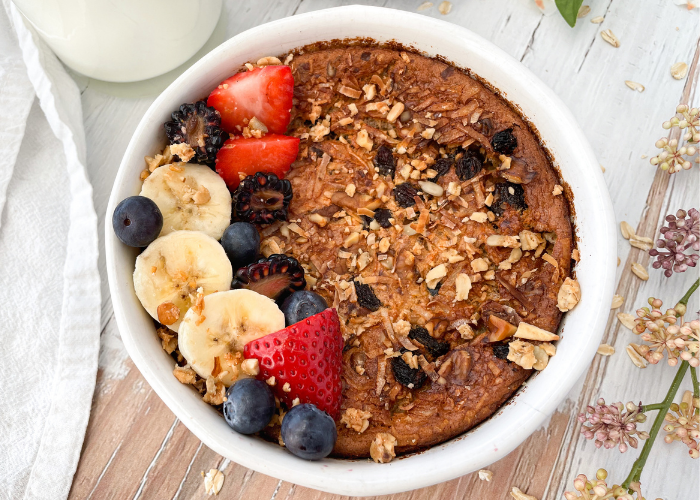 Morning Glory Baked Oats Featured Image