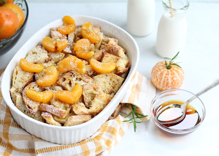 Overnight Tangerine French Toast Casserole Featured Image