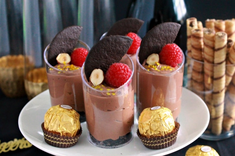 Nutella Cheesecake Cookie Shooters Featured Image