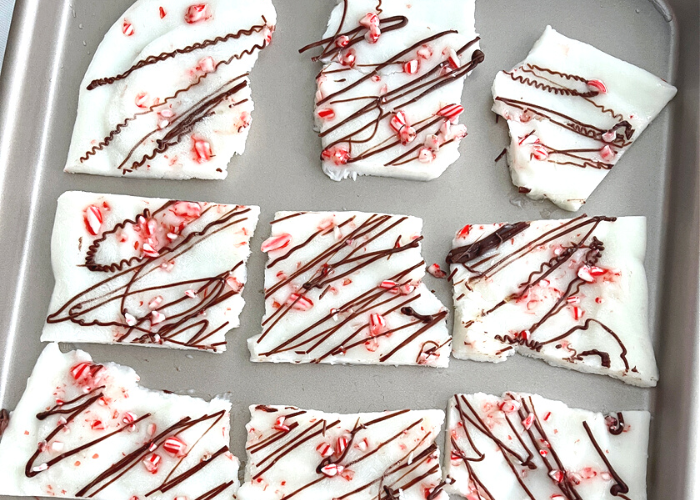 Peppermint Chocolate Yogurt Bark Featured Image