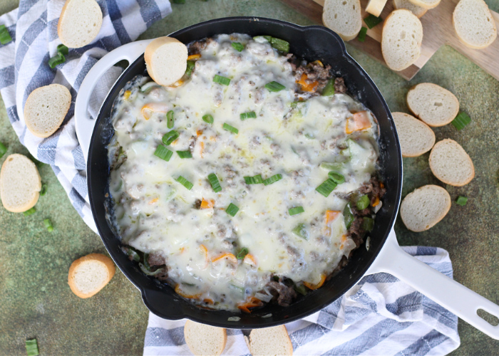 Philly Cheesesteak Dip Featured Image