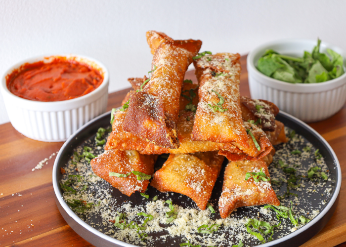 Pizza Egg Rolls Featured Image