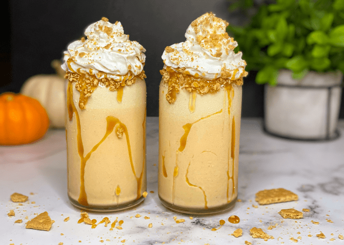 Pumpkin Caramel Bourbon Milkshake Featured Image