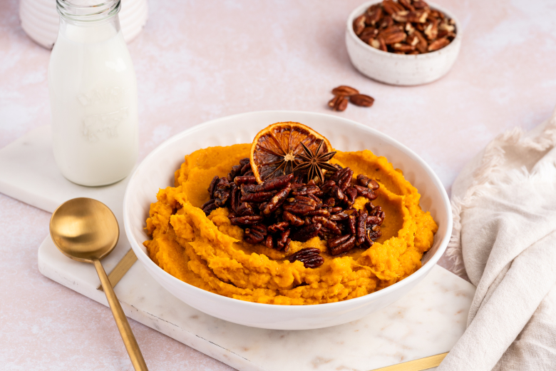 Sweet Potato Mash with Pecans Featured Image