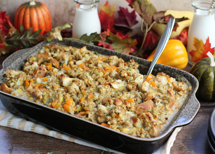 Thanksgiving Leftover Casserole Featured Image