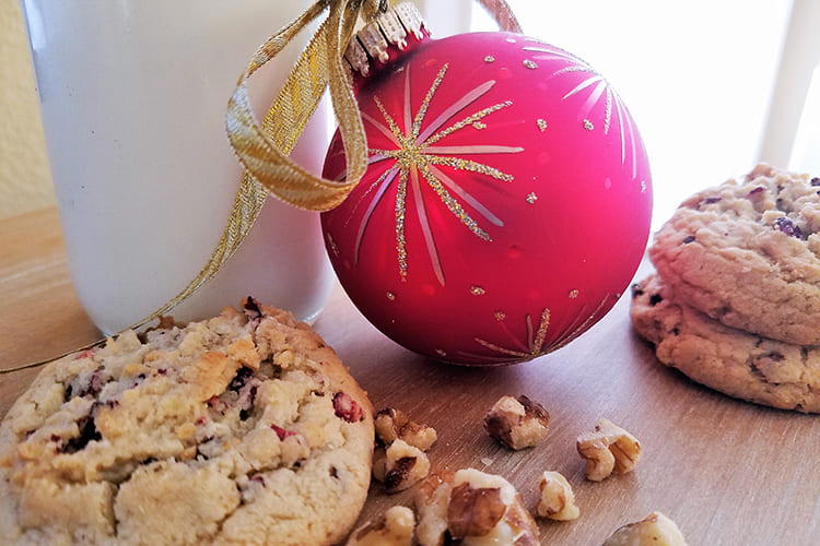 Cranberry Walnut Cookies Featured Image