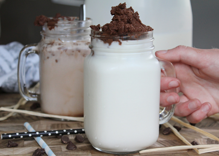 Whipped Chocolate Milk Featured Image