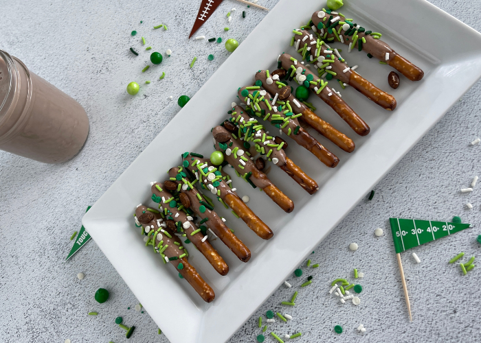 Yogurt Dipped Pretzels Featured Image