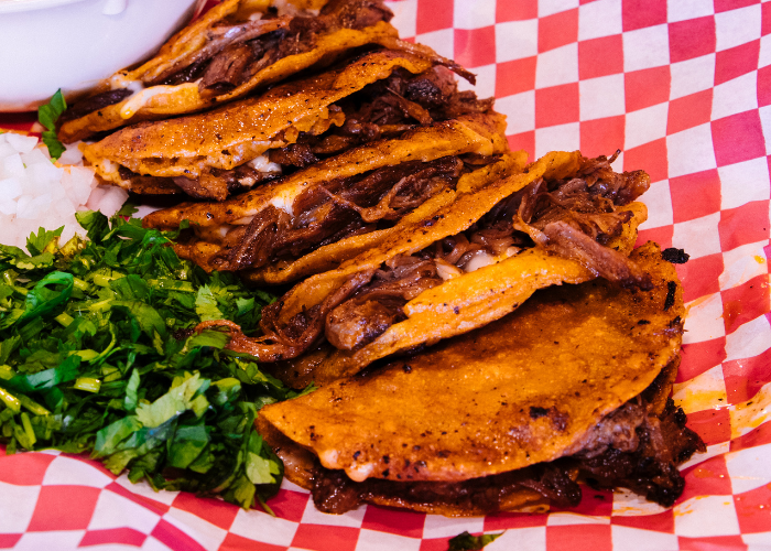 Birria-Quesadilla with Cilantro Lime Crema Featured Image