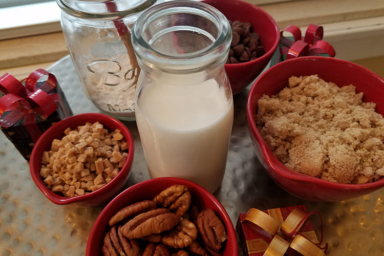 Crunchy Chocolate-Toffee Cookies in a Jar Featured Image