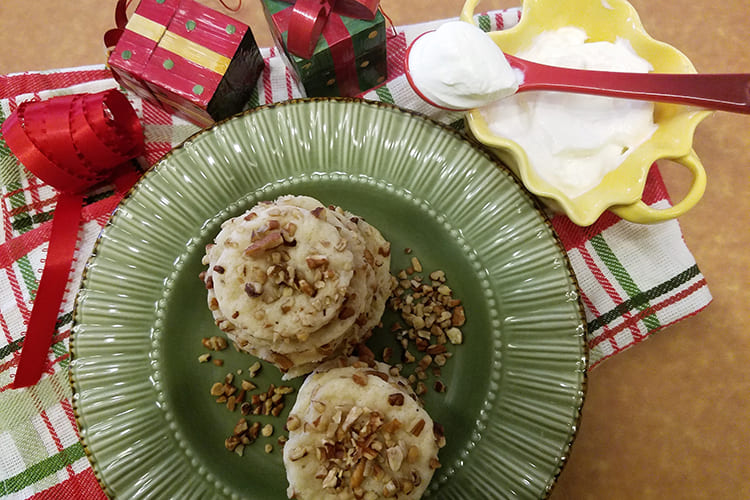 Citrus-Scented Sour Cream Pecan Cookies Featured Image