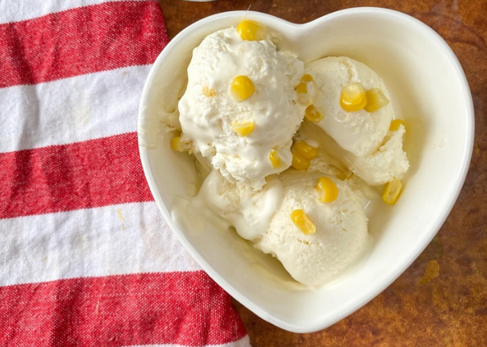 Sweet Corn Ice Cream Featured Image