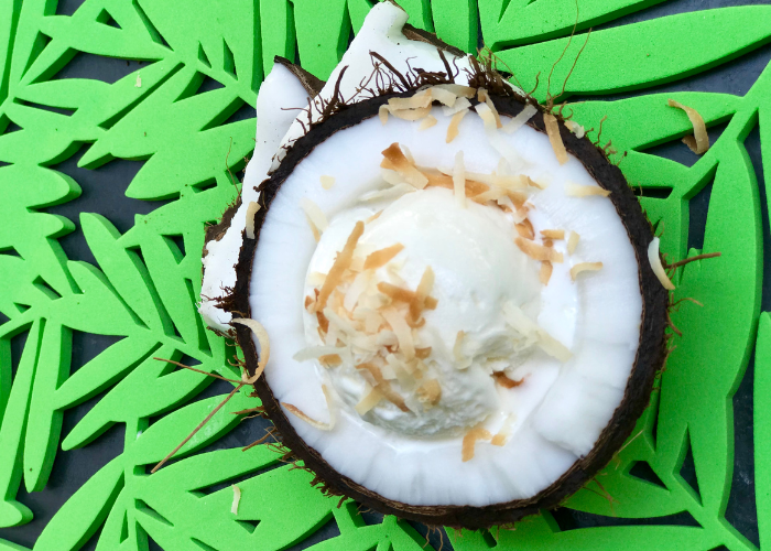 Toasted Coconut Ice Cream Featured Image