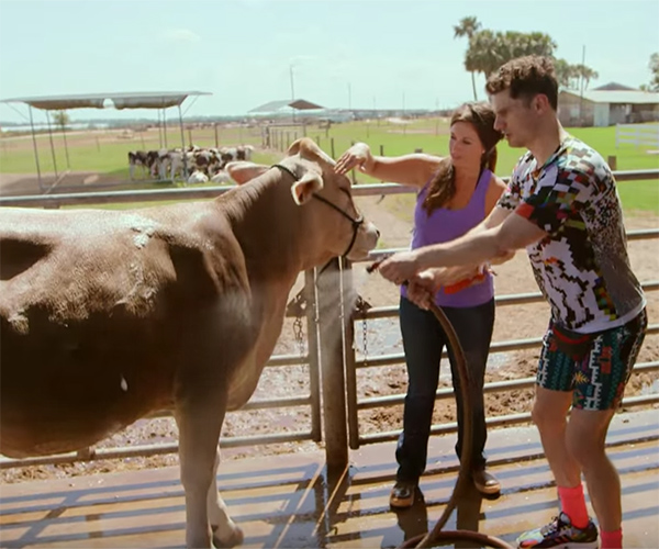 YouTube Star Flula Borg Visits a Florida Dairy Farm in Season 2 of Acres & Avenues Featured Image